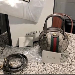 Limited Edition Gucci Ophidia GG mini ball bag
